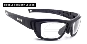 Double Segment Safety Glasses RX-J136