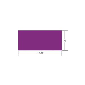  Super Magenta Drop in Welding Lens Small 2 x 4.25