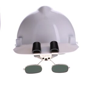  Hard Hat 1/2 Eye Torching Safety Glasses