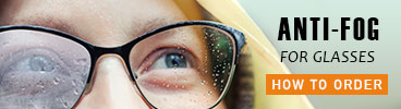 Prescription Glasses Help Page - Anti-Fog Coating