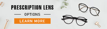 Prescription glasses help page - lens options