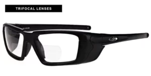 Lined Trifocal Prescription Safety Glasses RX-Q300