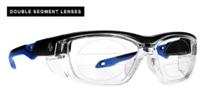 RX-220 Double Segment Safety Glasses